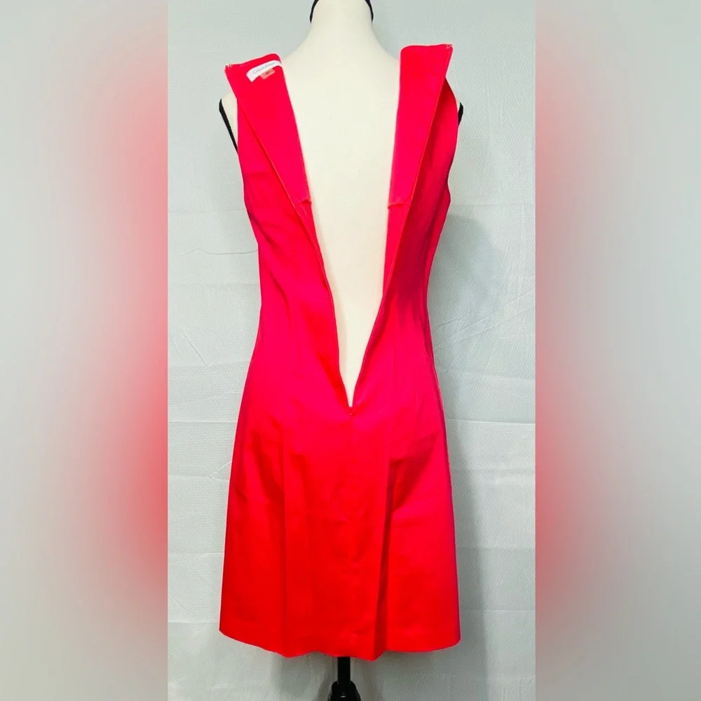 CALVIN KLEIN SLEEVELESS PINK DRESS - Picture 8 of 10